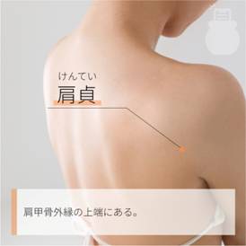 肩貞 けんてい｜ツボの場所と効果｜ツボネット 鍼灸の症例が検索できるツボ辞典
