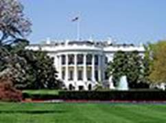 アメリカ合衆国大統領府であるホワイトハウス
