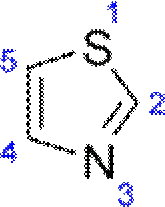 https://upload.wikimedia.org/wikipedia/commons/thumb/f/fe/Thiazole_numbering.png/70px-Thiazole_numbering.png